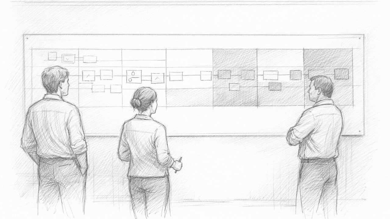 From Business Intent to Auditable Software — One Continuous Story