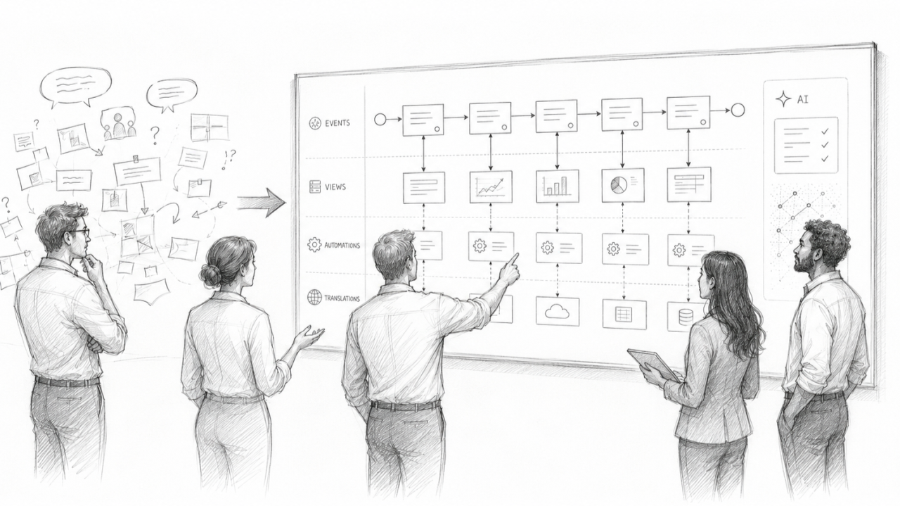 The blueprint before the agent